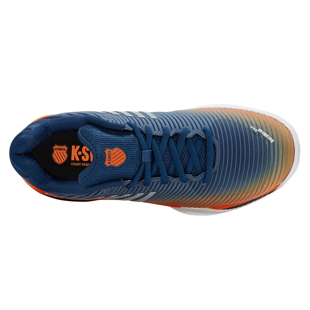 Juniors' Hypercourt Express 2 Court Shoes Blue Opal and Black