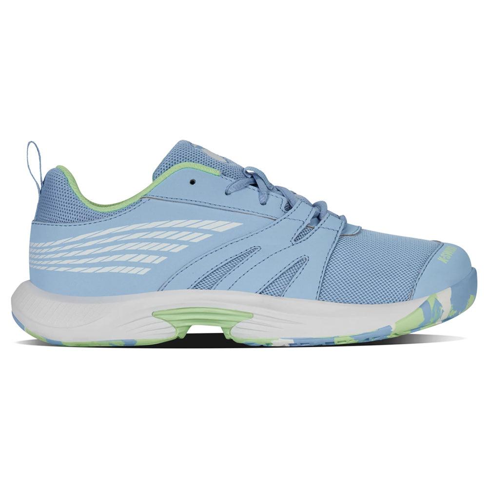 Juniors' SpeedTrac Court Shoes Dutch Canal and White