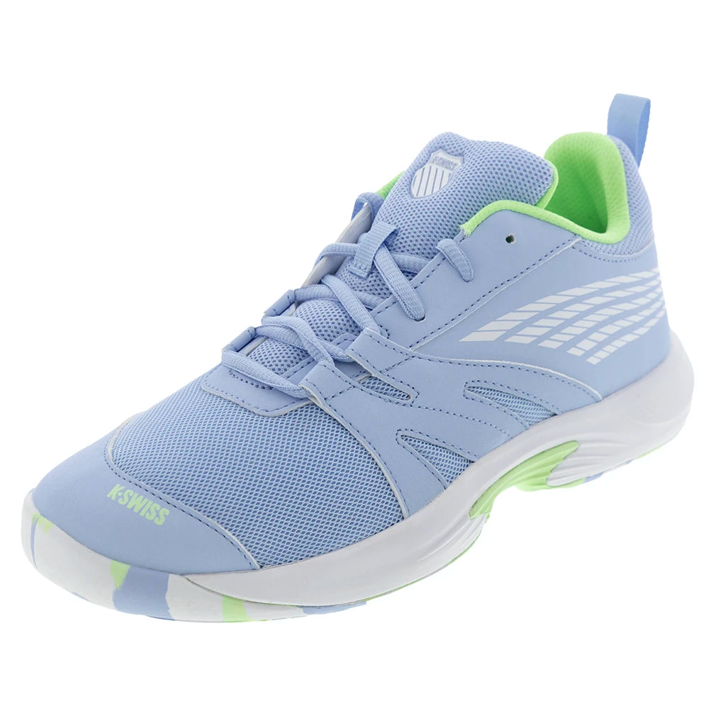 Juniors' SpeedTrac Court Shoes Dutch Canal and White
