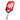 Luxx Control Epic- InfiniGrit Pickleball Paddle Red