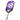 Luxx Control Invikta - InfiniGrit Pickleball Paddle Purple