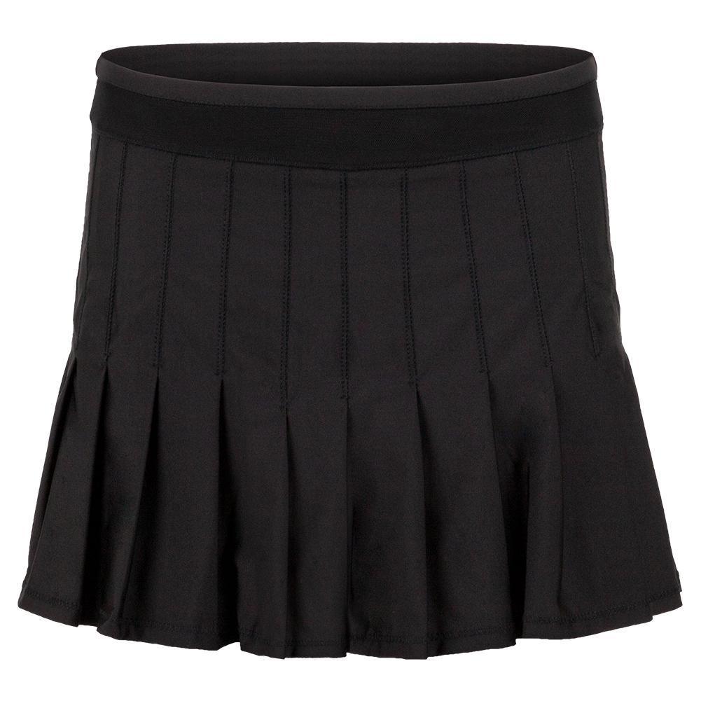 Women's Long Retro Pleated Tennis Skort