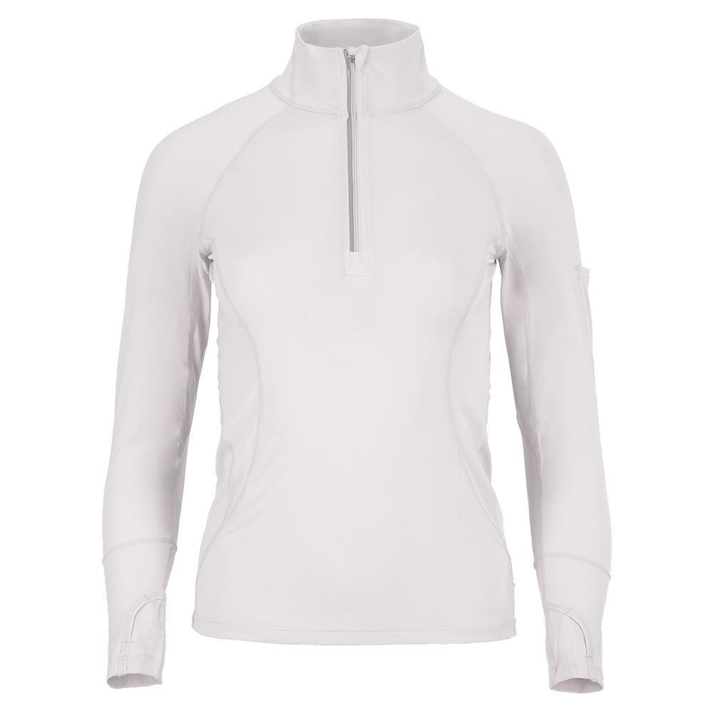 Women`s Mock Zip Tennis Top