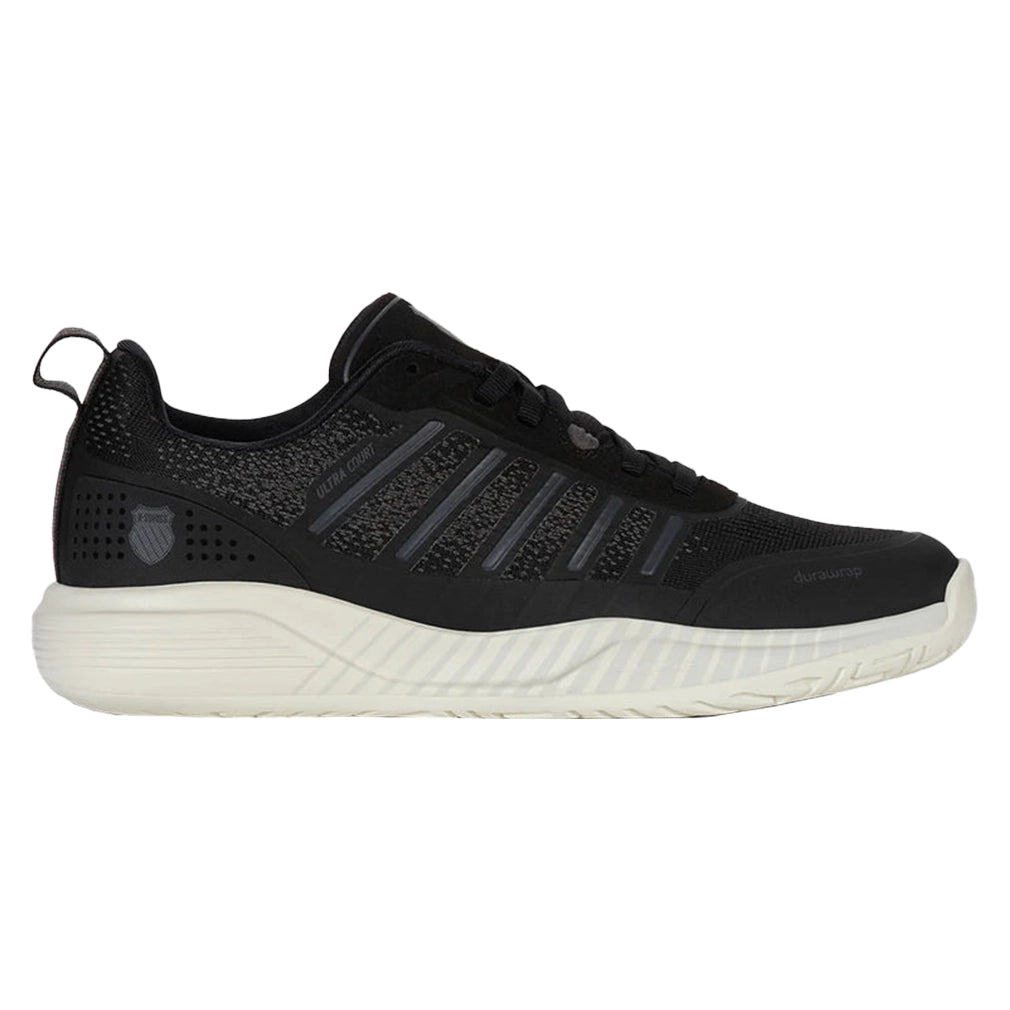 Women's Ultra Court Pickleball Court Shoes Black and Snow White