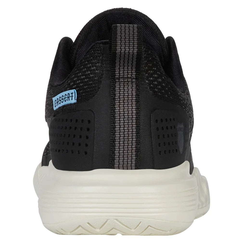 Women's Ultra Court Pickleball Court Shoes Black and Snow White