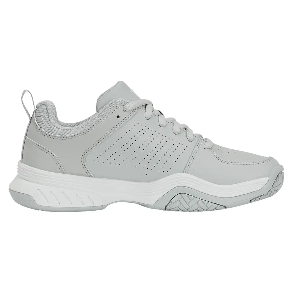 Women's Court Express 2 Shoes Glacier Gray and White