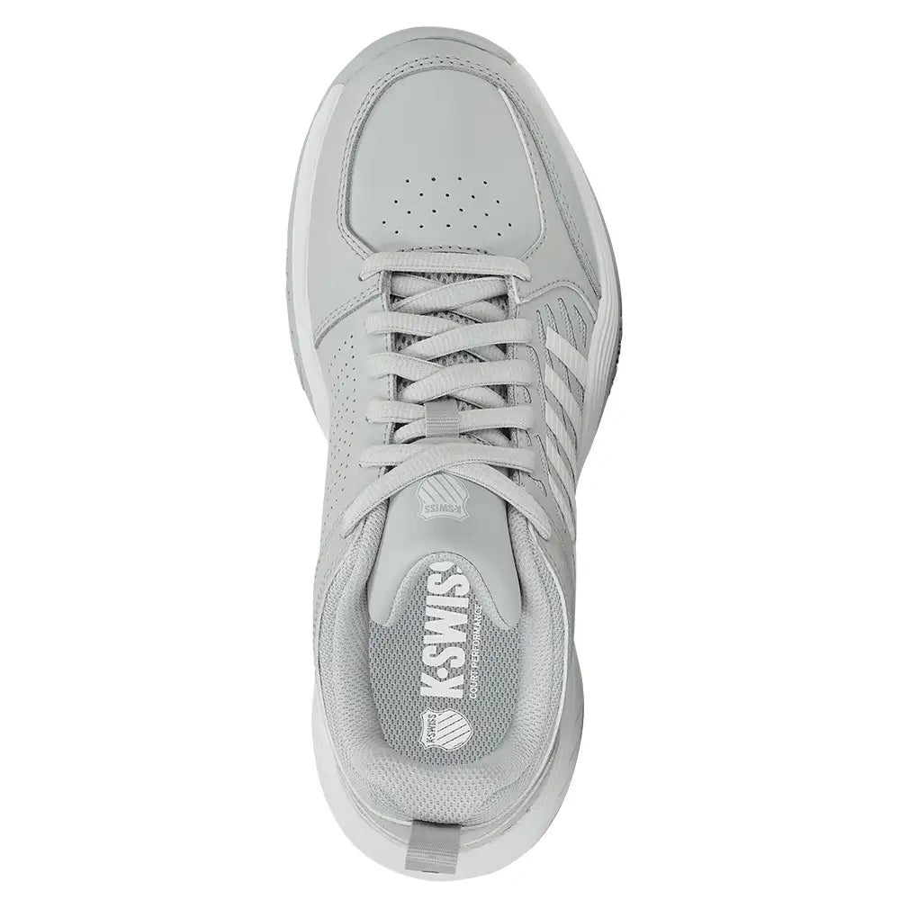Women's Court Express 2 Shoes Glacier Gray and White
