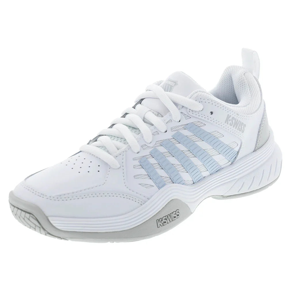 Women's Court Express 2 Shoes White and Ballad Blue