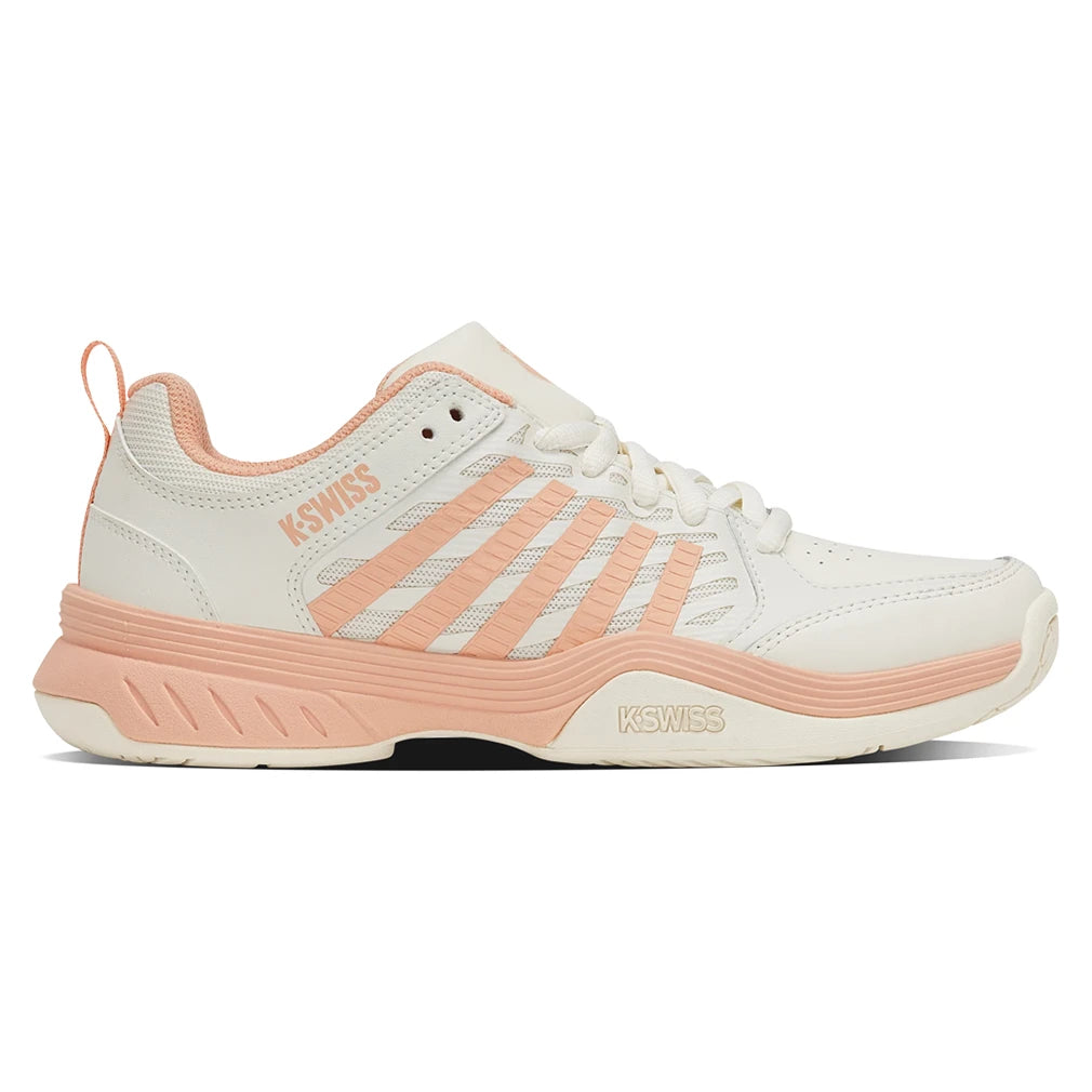 Women's Court Express 2 Court Shoes Egret and Peach Parfait
