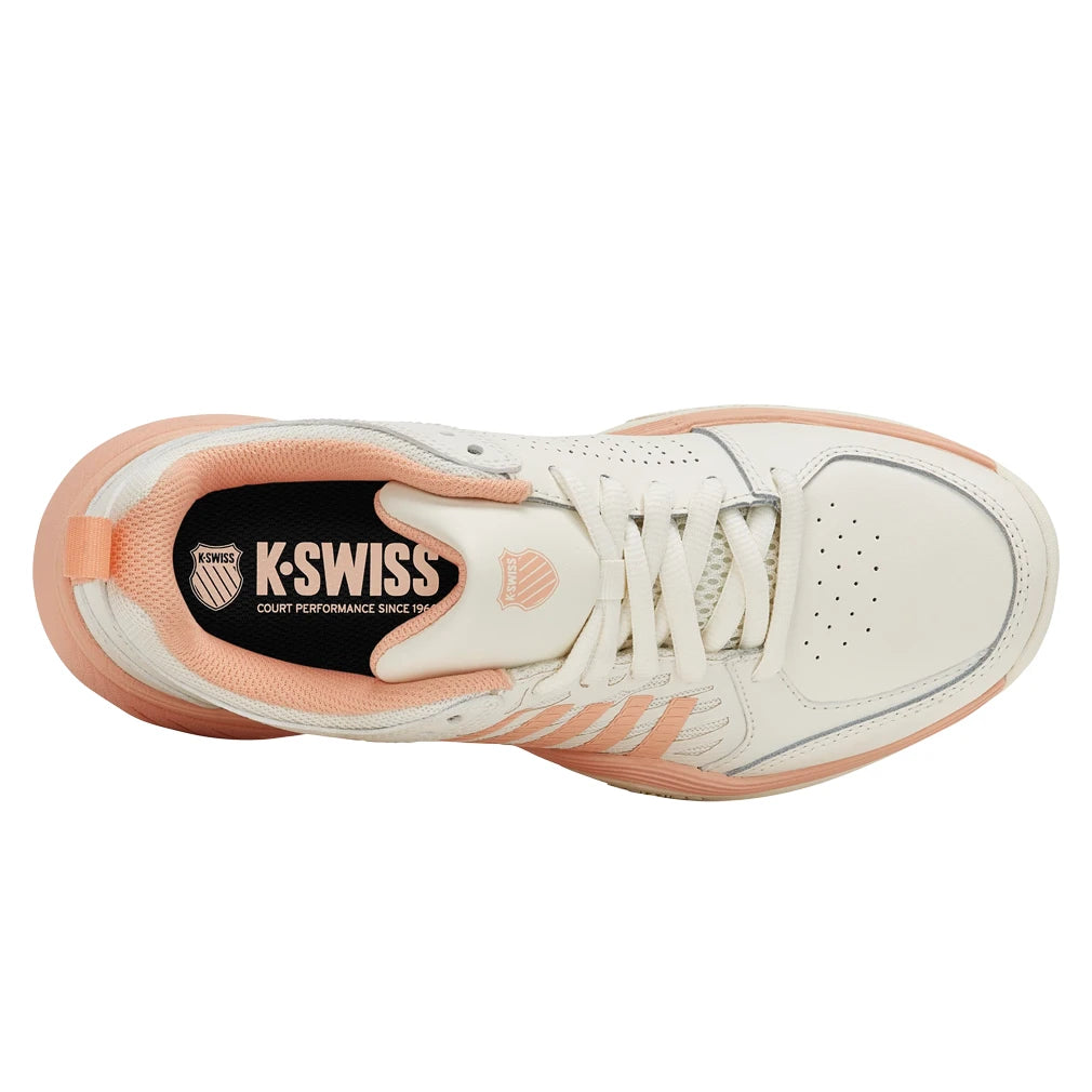 Women's Court Express 2 Court Shoes Egret and Peach Parfait