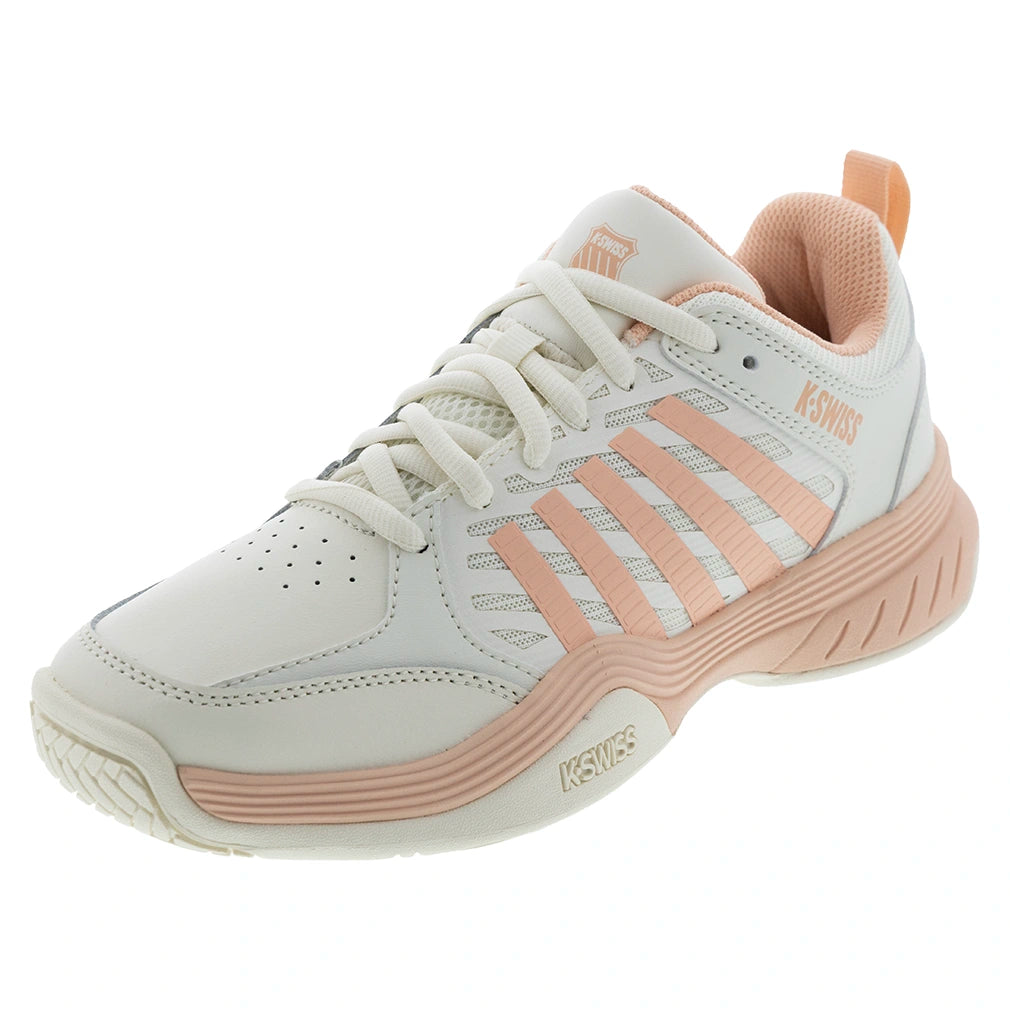 Women's Court Express 2 Court Shoes Egret and Peach Parfait