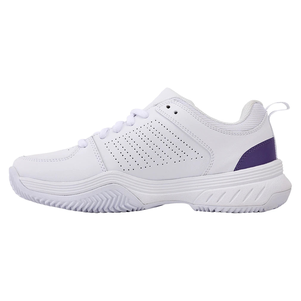 Women's Court Express 2 Shoes White and Purple Haze