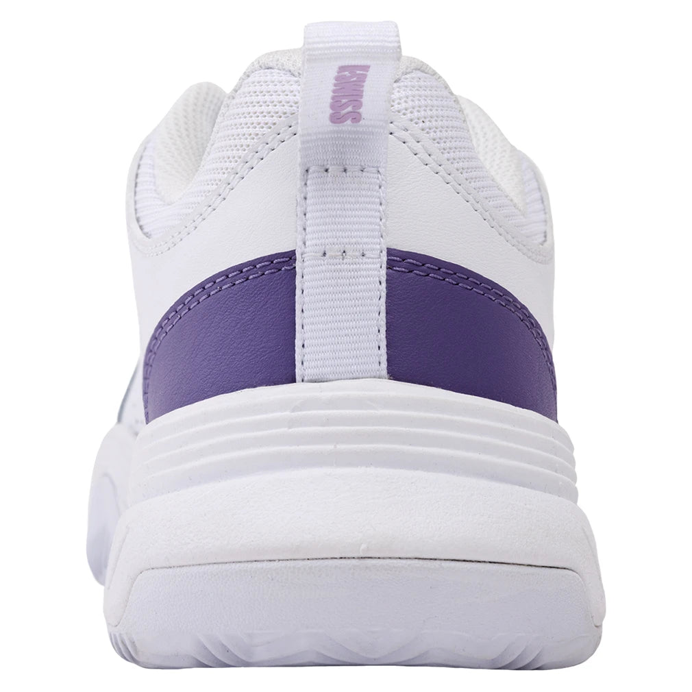 Women's Court Express 2 Shoes White and Purple Haze