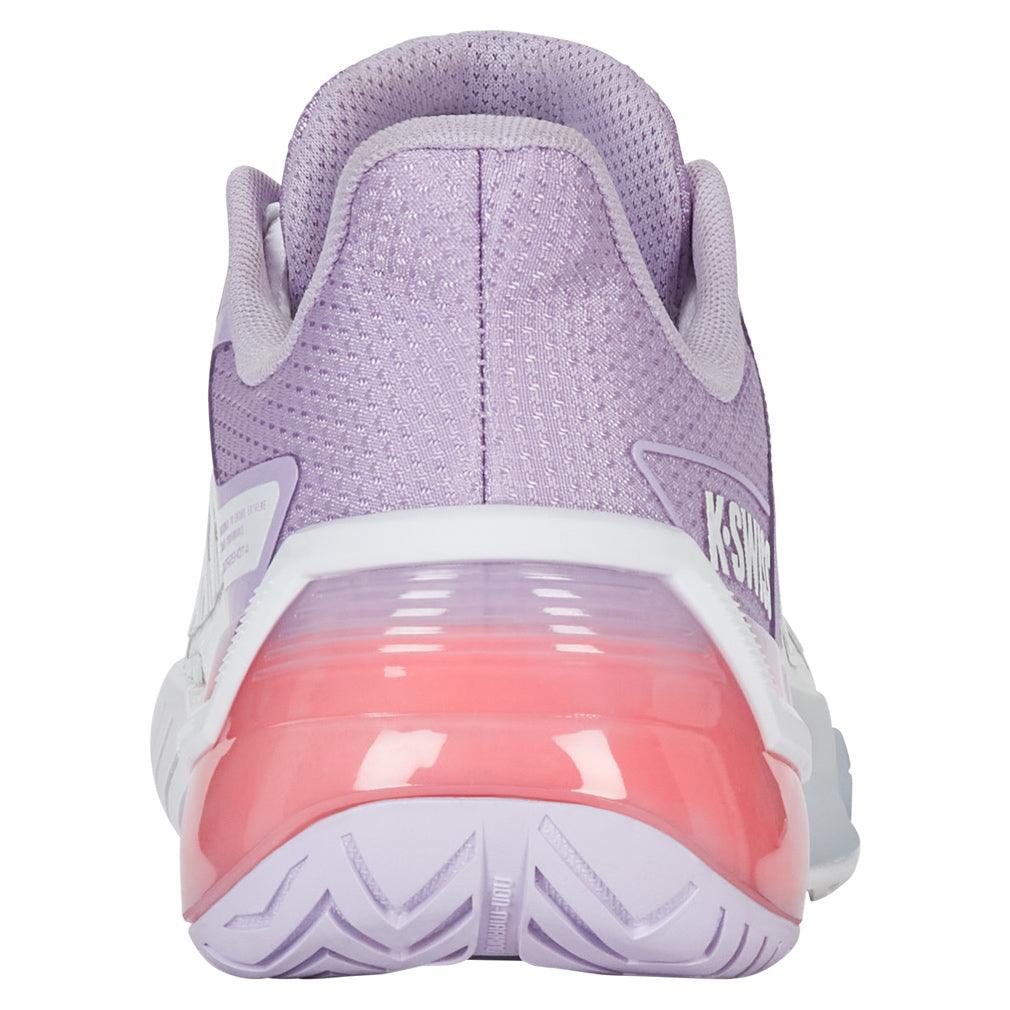Women's Ultrashot 4 Court Shoes White and Orchid Petal