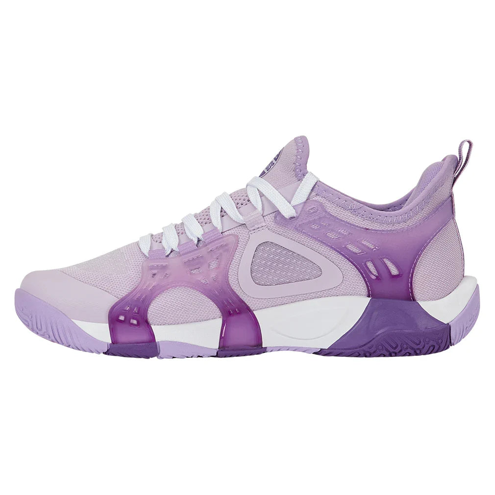 Women's K-Frame Padel Shoes Orchid Hush and White