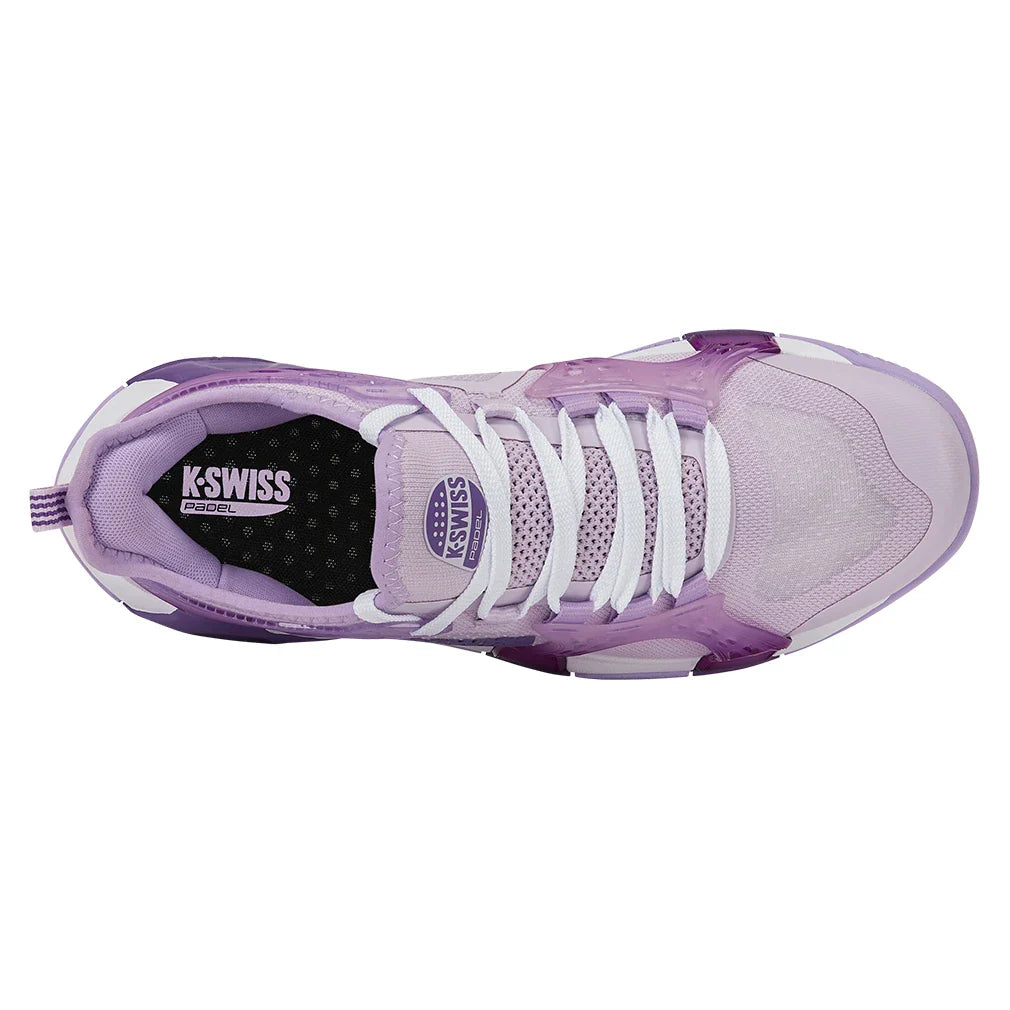 Women's K-Frame Padel Shoes Orchid Hush and White