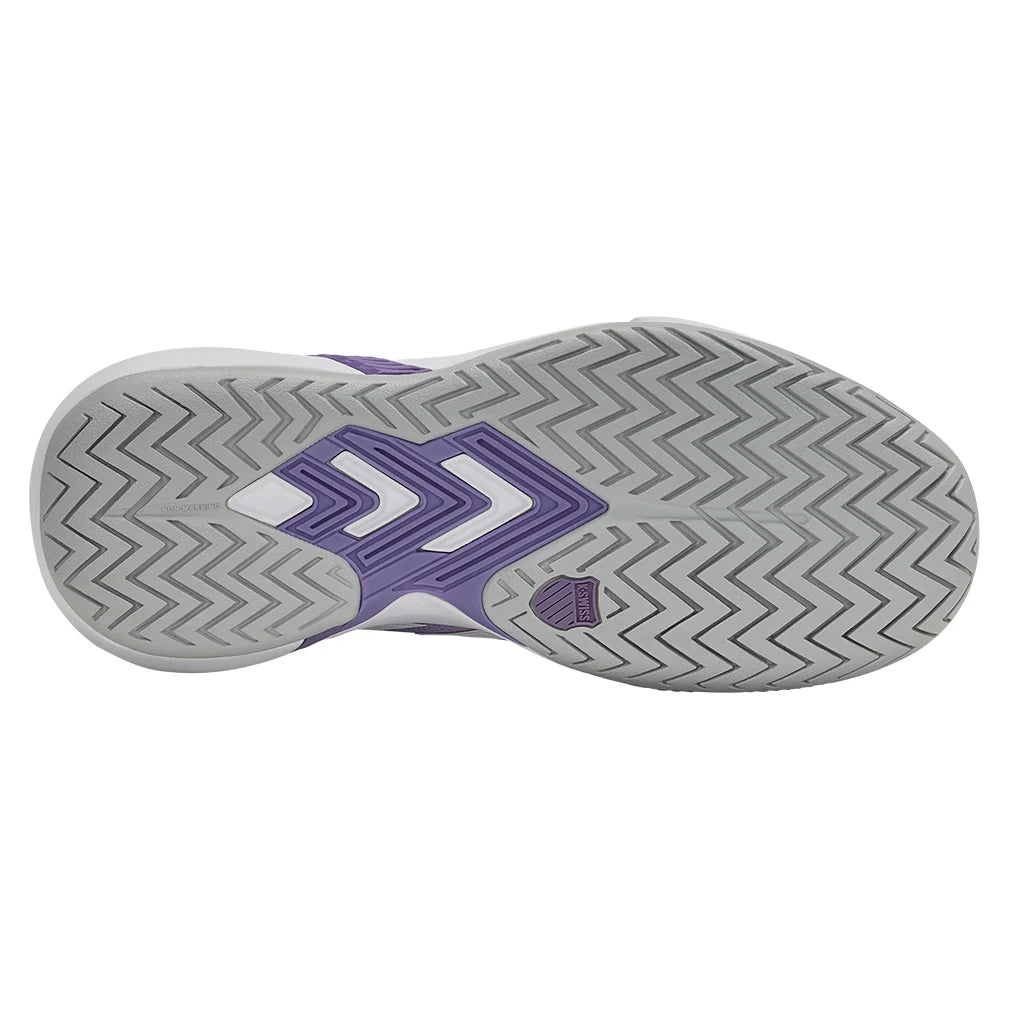 Women's Ultrashot Team 2 Court Shoes White and Purple Haze