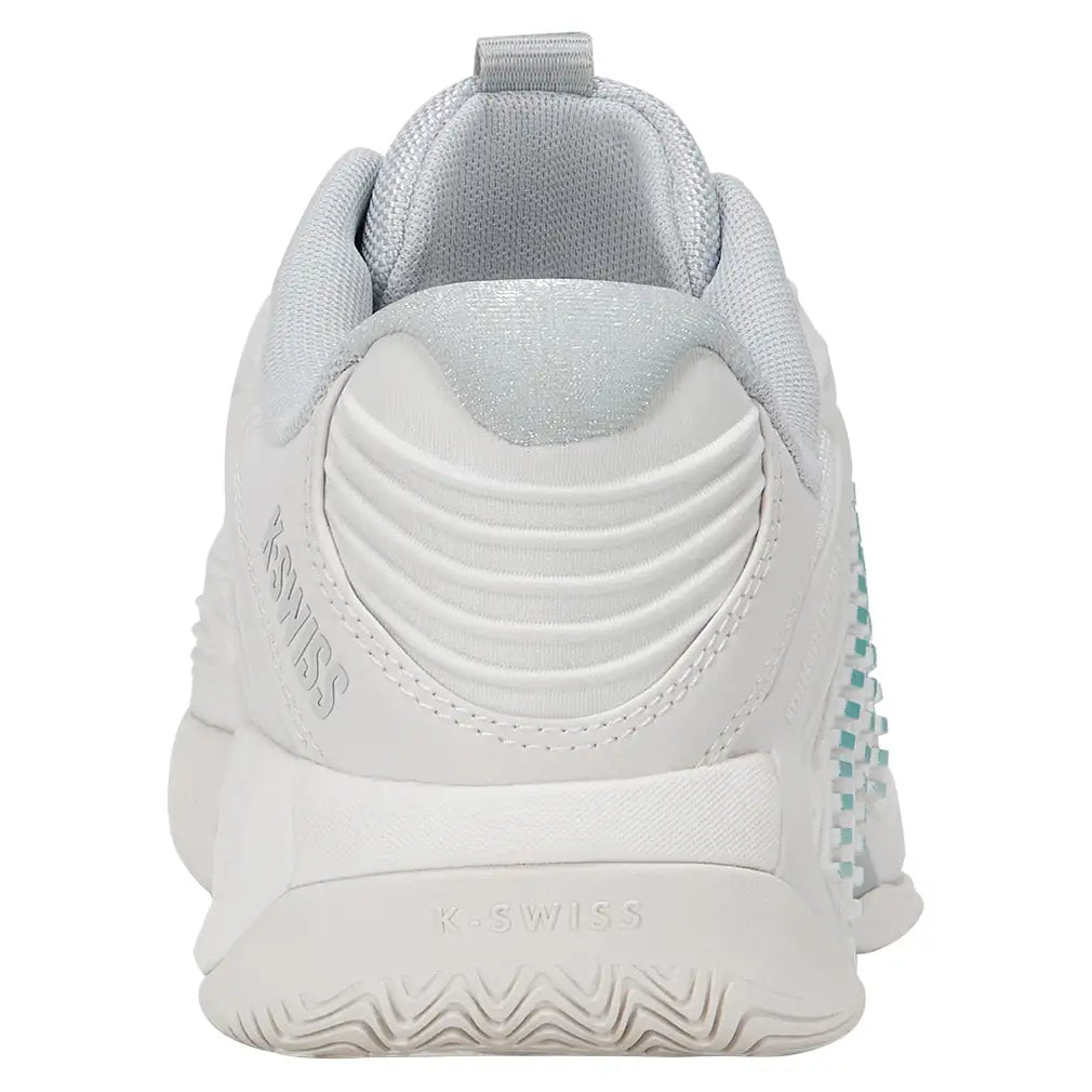 Women's Hypercourt Express 3 Wide Shoes Blanc de Blanc and Glacier Gray