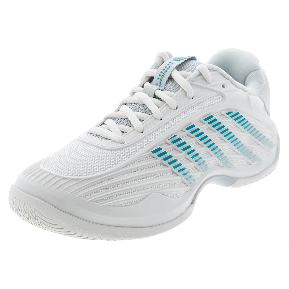 Women's Hypercourt Express 3 Shoes Blanc de Blanc and Glacier Gray