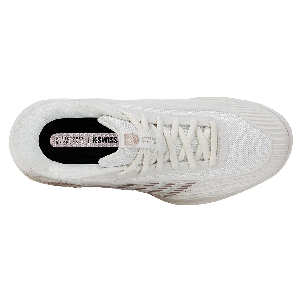 Women's Hypercourt Express 3 Shoes Blanc de Blanc and Rose Gold