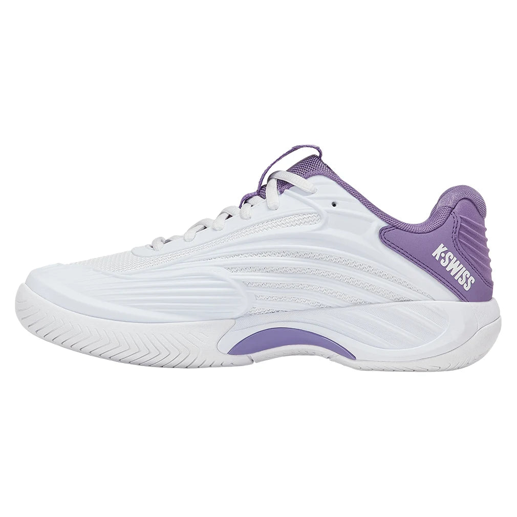 Women's Hypercourt Express 3 Shoes White and Purple Haze