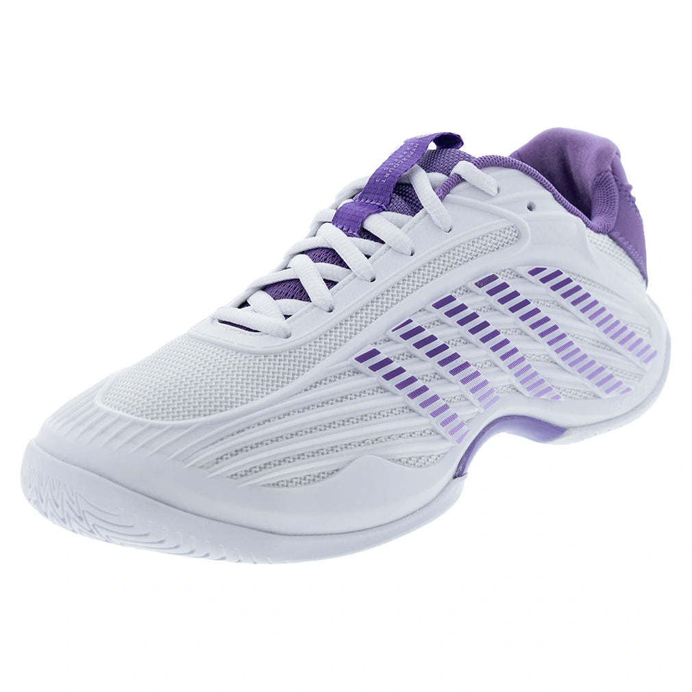 Women's Hypercourt Express 3 Shoes White and Purple Haze