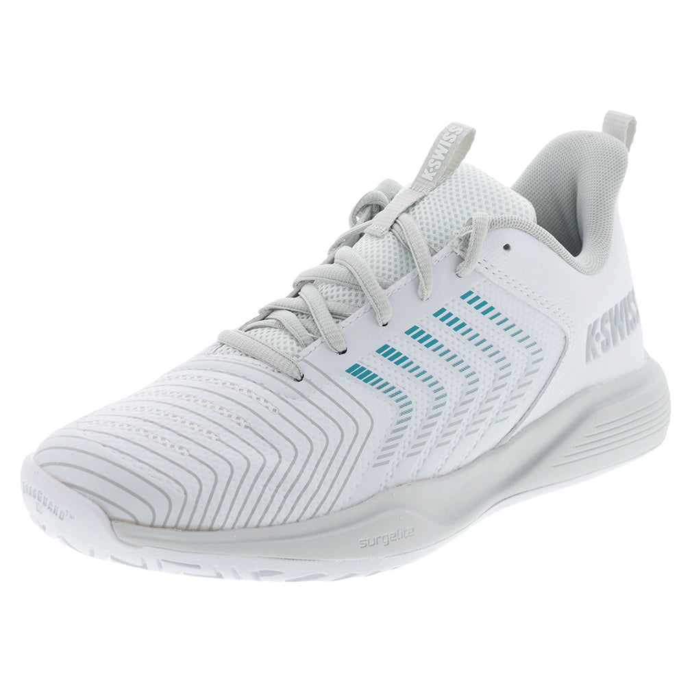 Women's Ultrashot Light Shoes White and Dawn Blue