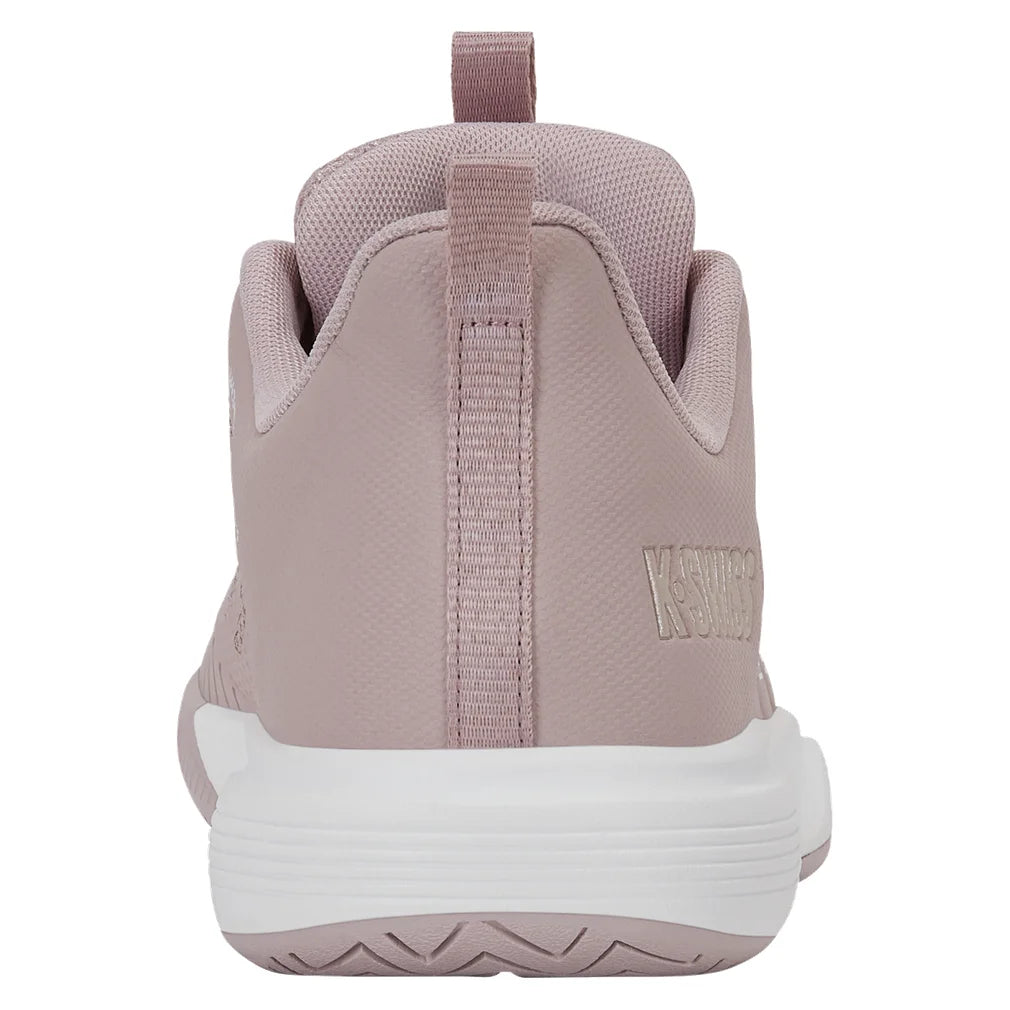 Women's Ultrashot Light Shoes Violet Ice and White, K-Swiss, Pickleball Express, 94767-552F26-4