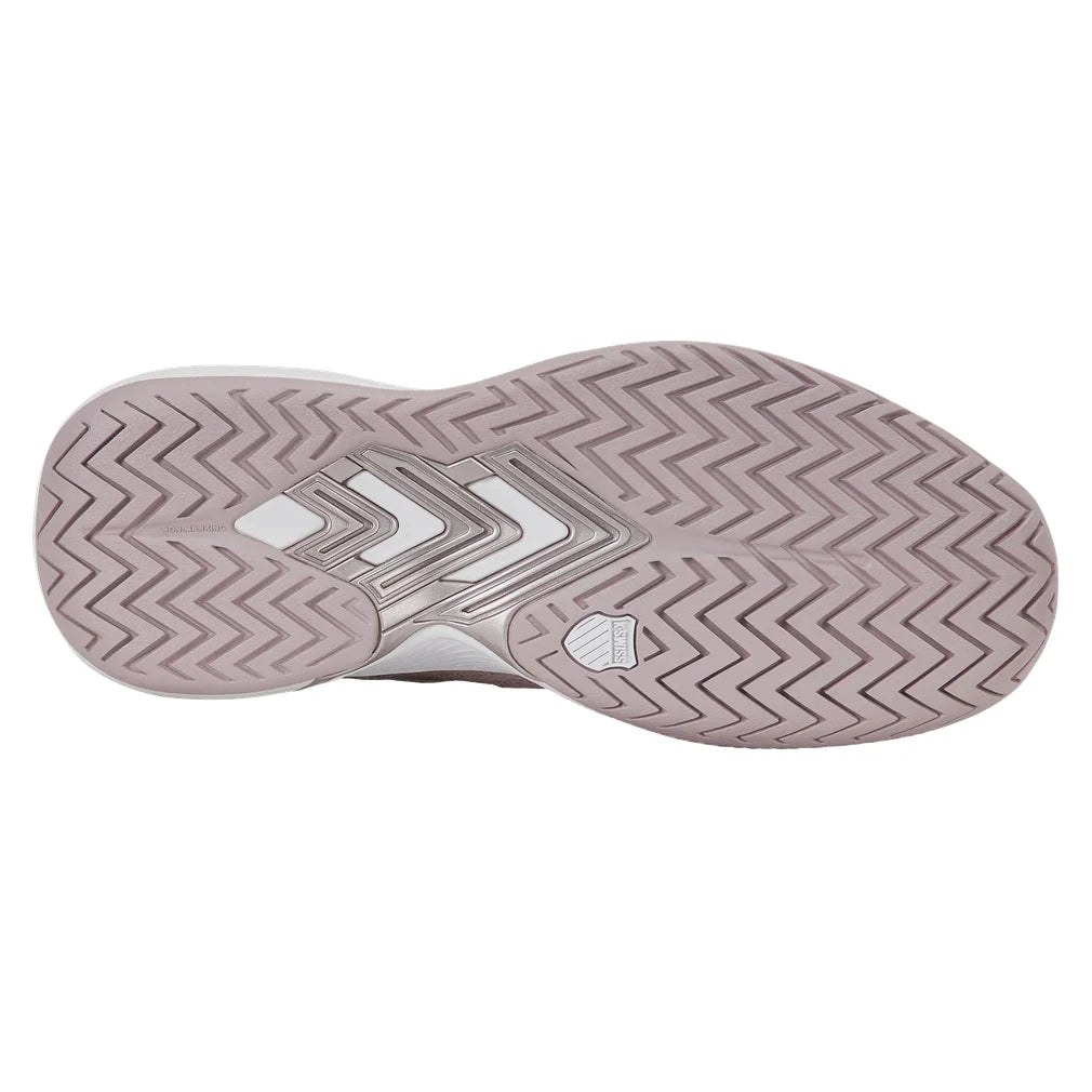 Women's Ultrashot Light Shoes Violet Ice and White, K-Swiss, Pickleball Express, 94767-552F26-5