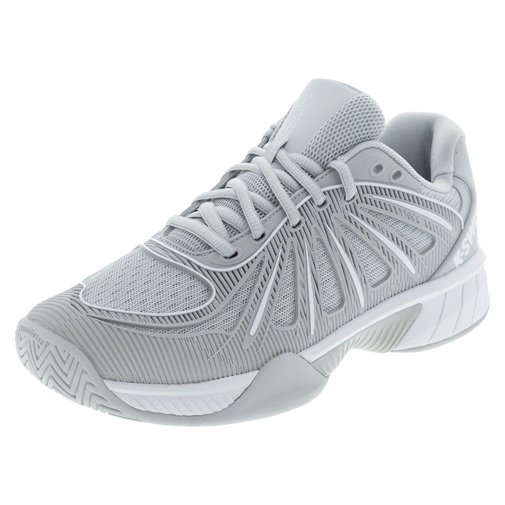 Women's Express Light 2 Wide Pickleball Shoes Glacier Gray and White