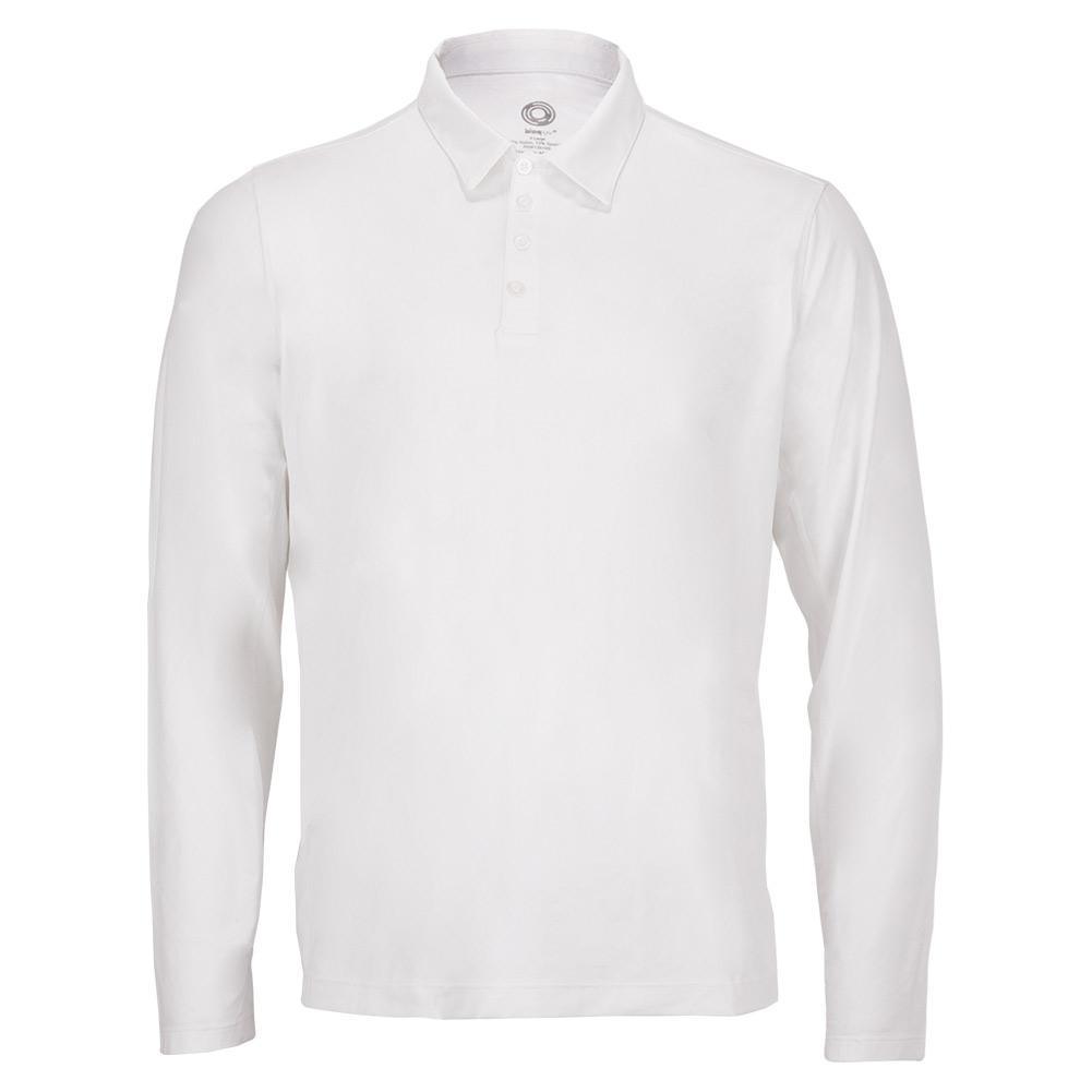 Men`s Long Sleeve Tennis Polo