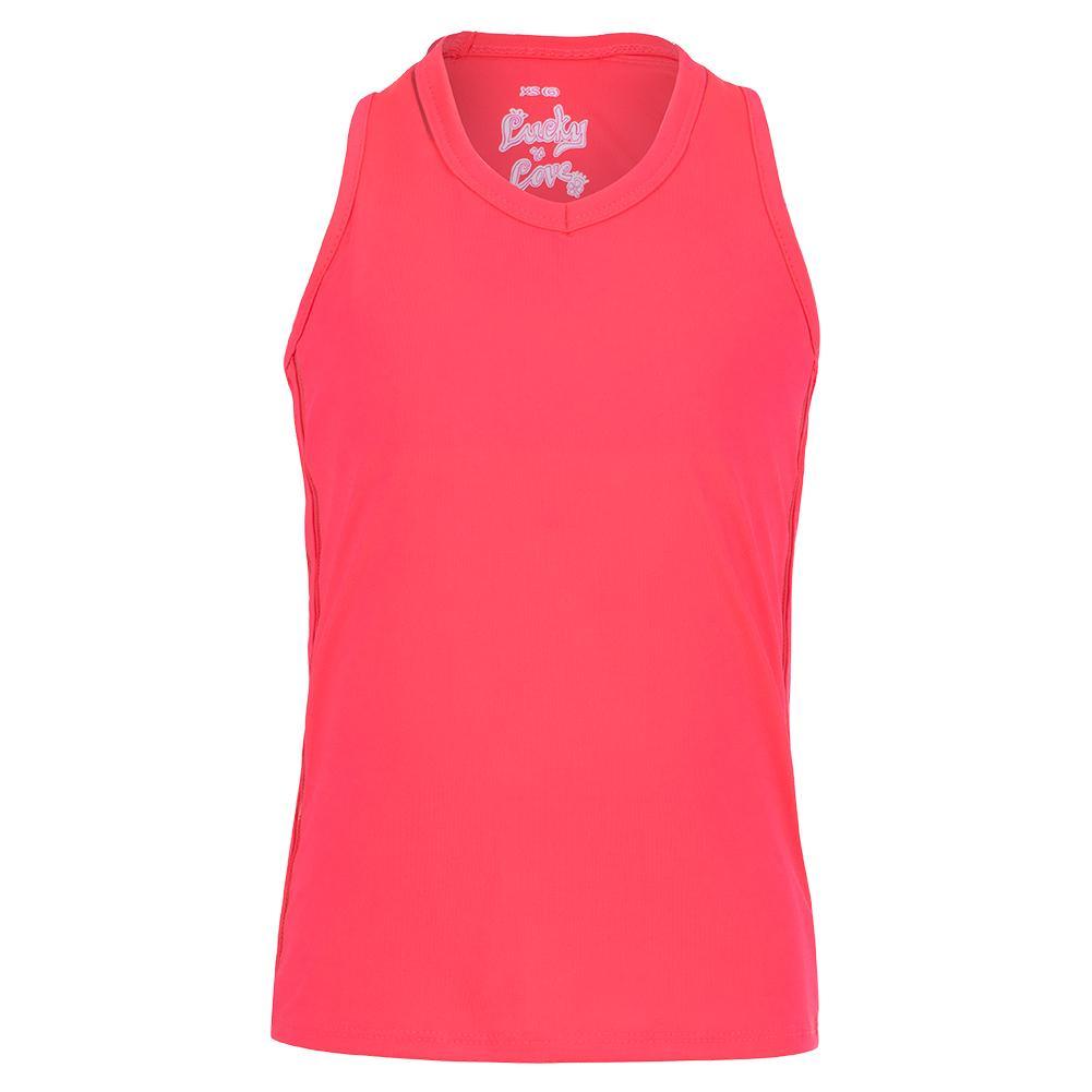 Girls' V-Neck Cutout Tank
