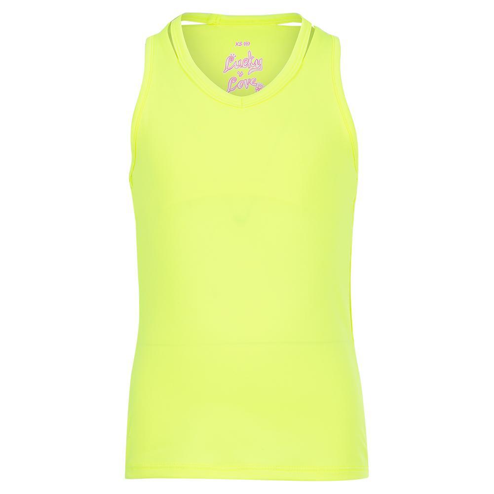 Girls' V-Neck Cutout Tank