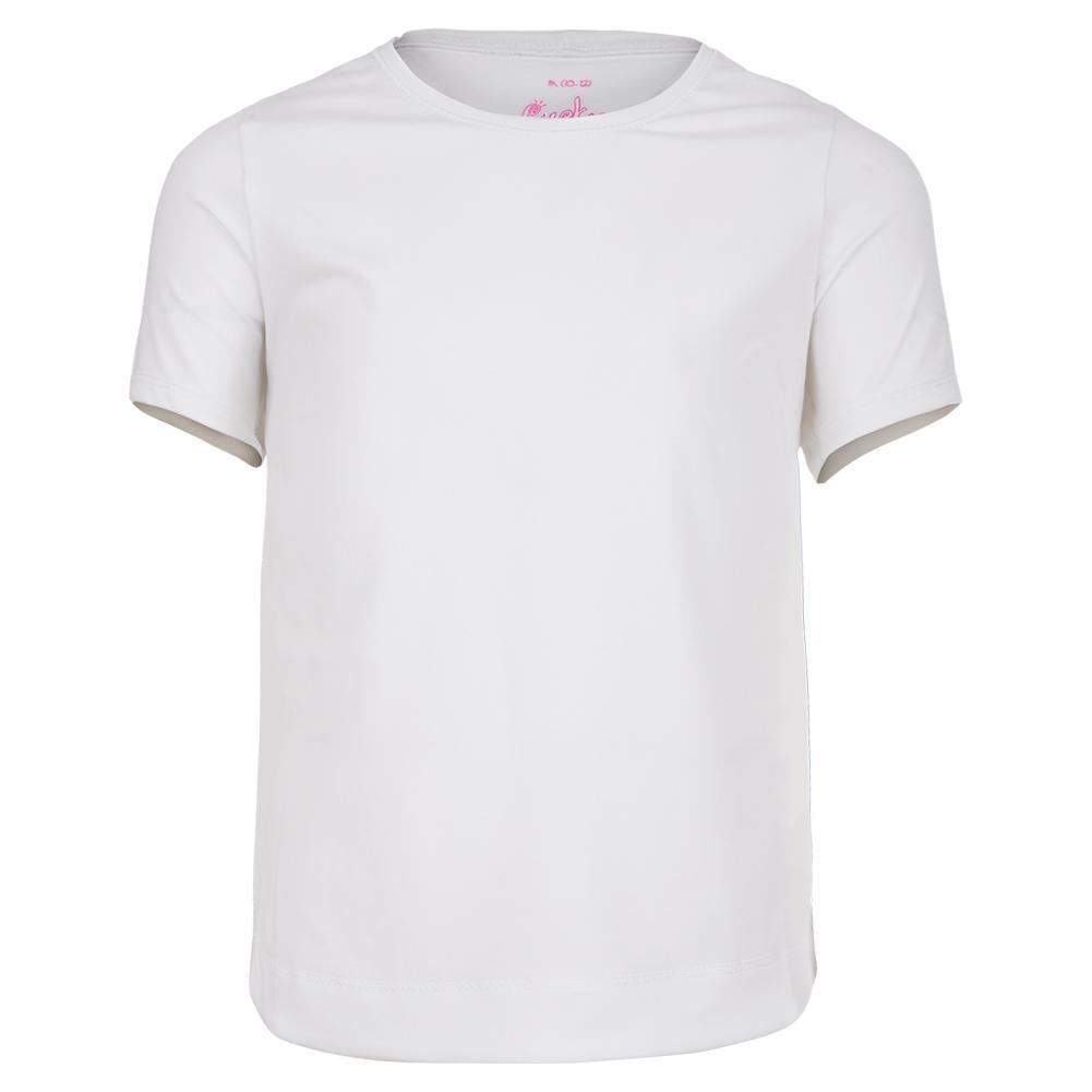 Girls' Dynamic High-Low Short Sleeve Top
