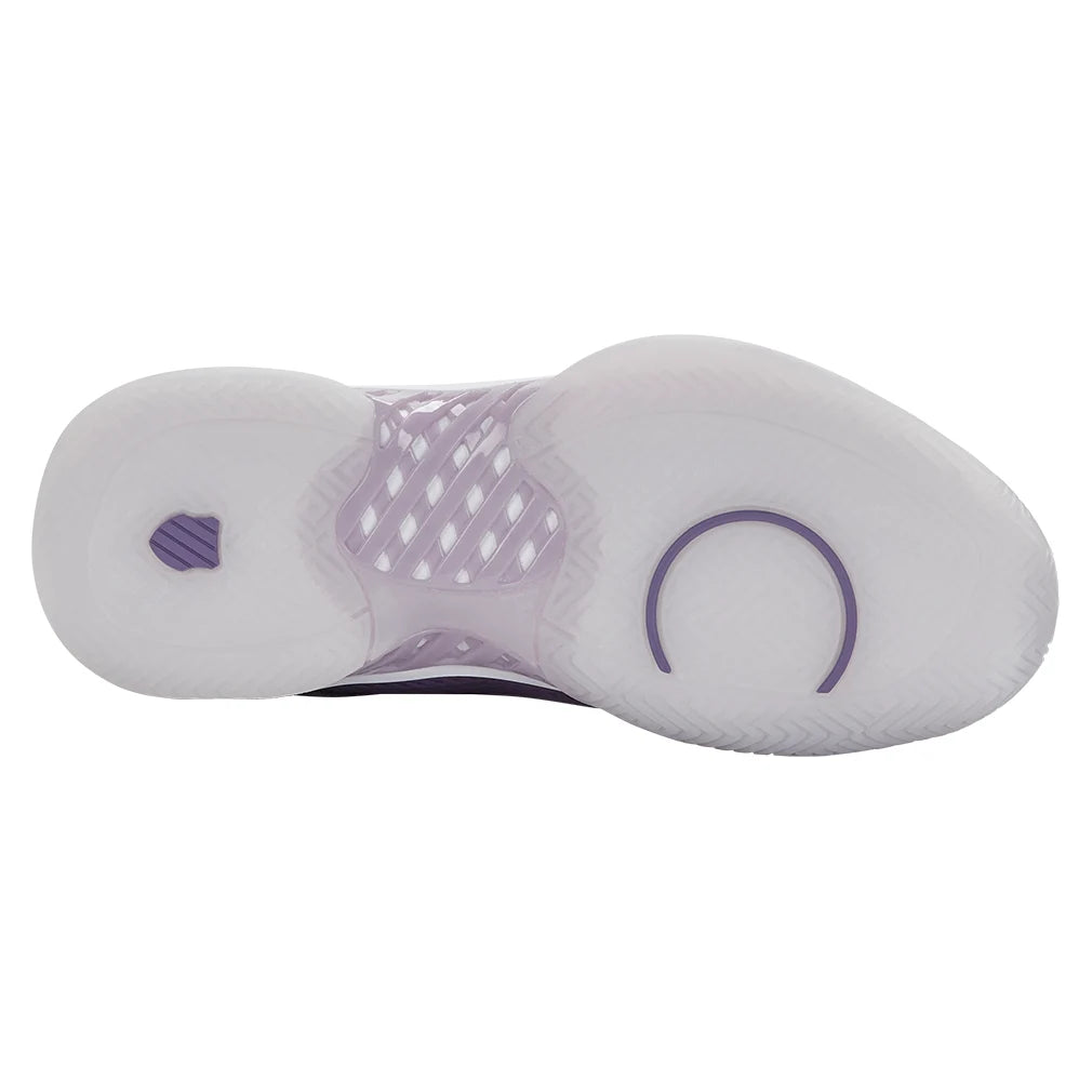 Women's Express Light Pickleball Court Shoes Purple Haze and White