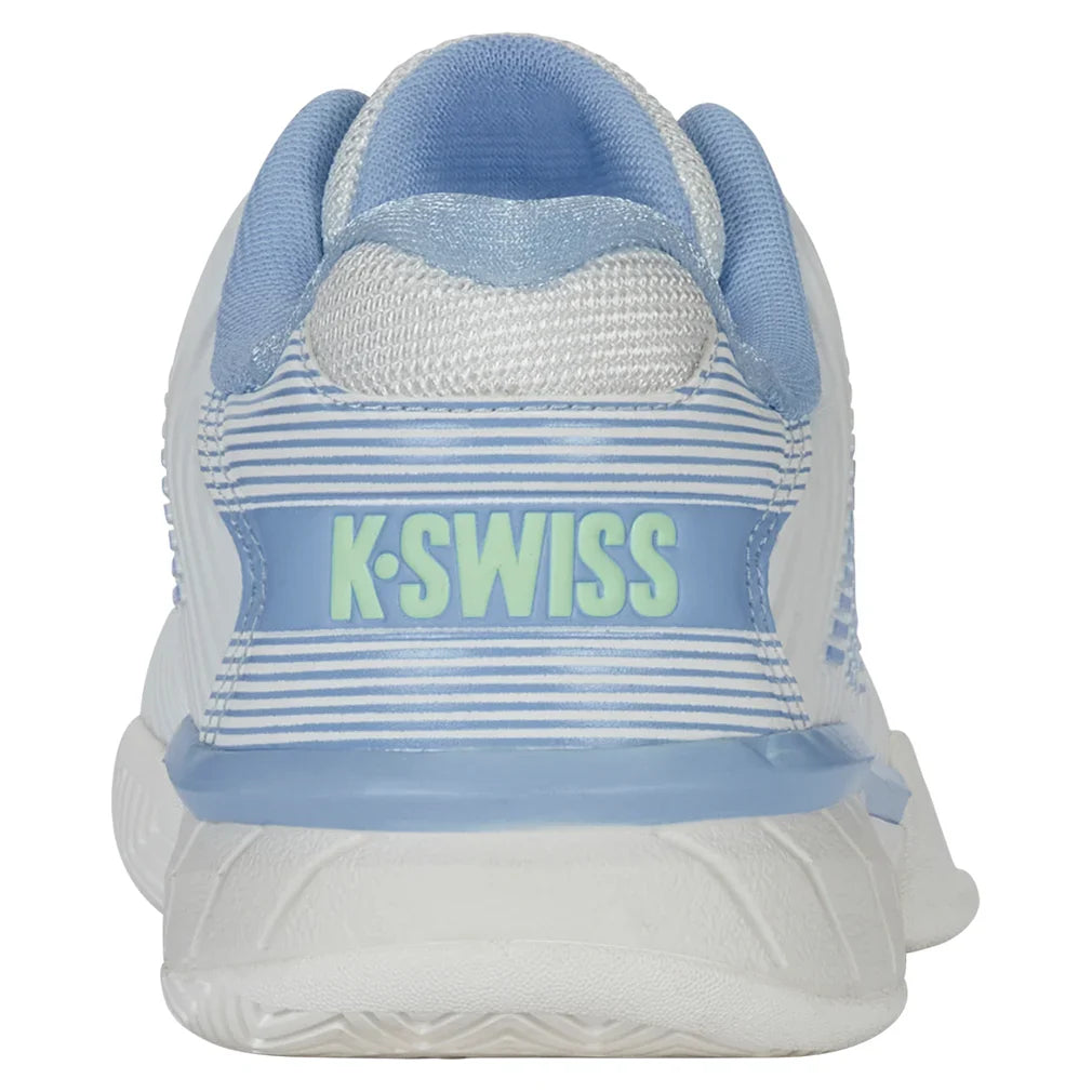 Women's Hypercourt Express 2 Court Shoes Lucent White and Dutch Canal
