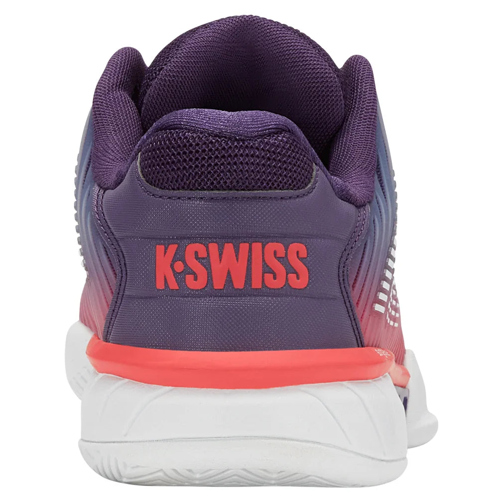 Women's Hypercourt Express 2 Court Shoes Purple Plumeria and White