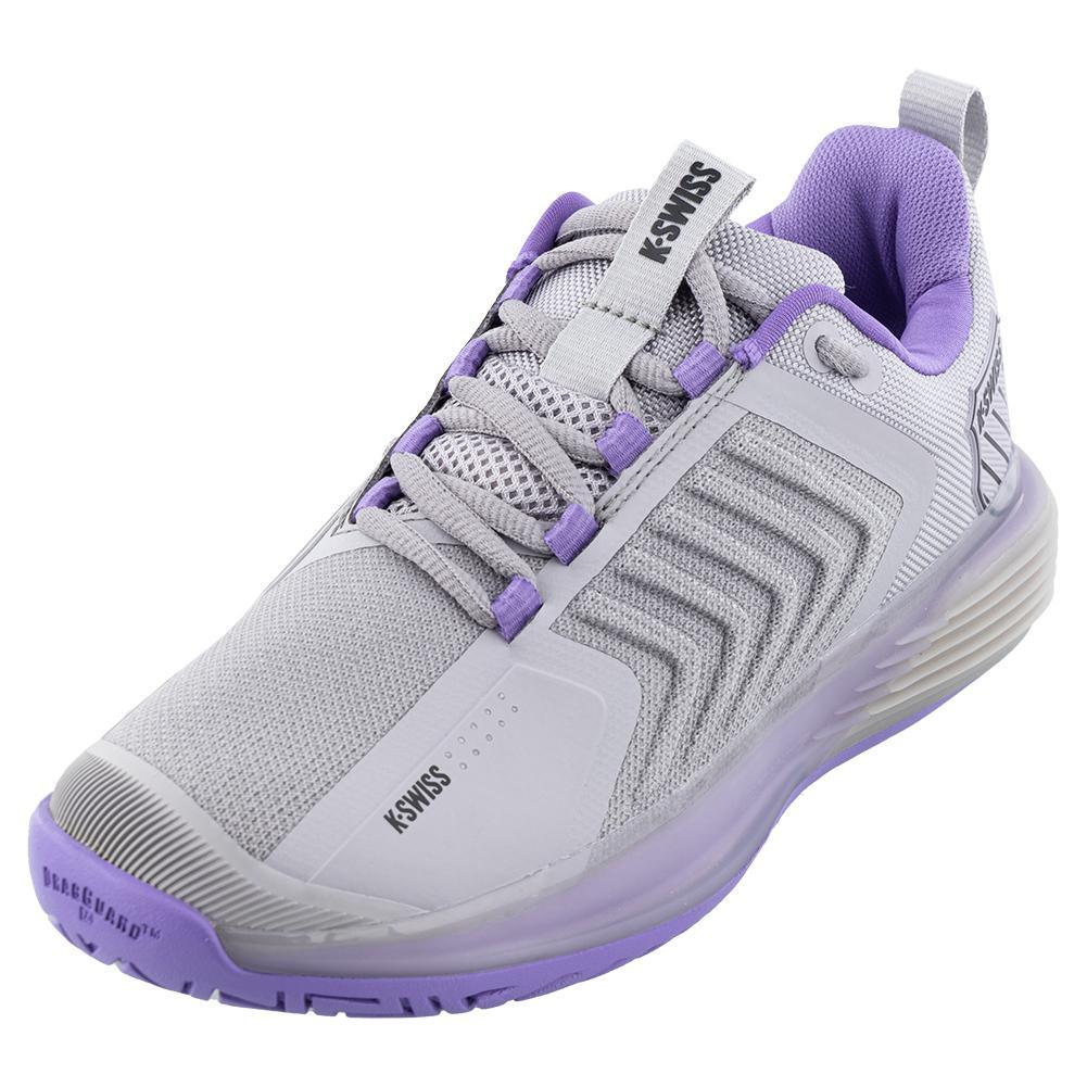 Women's Ultrashot 3 Court Shoes Raindrops and Paisley Purple