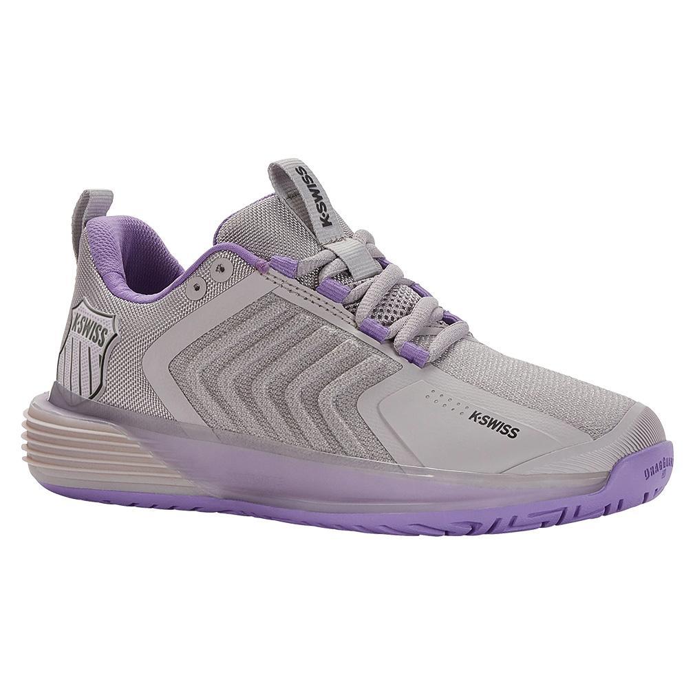 Women's Ultrashot 3 Court Shoes Raindrops and Paisley Purple