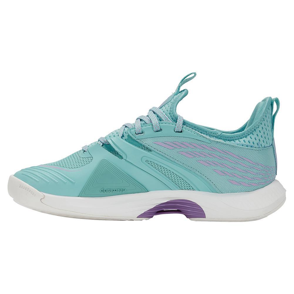 Women's SpeedTrac Court Shoes Angel Blue and Brilliant White