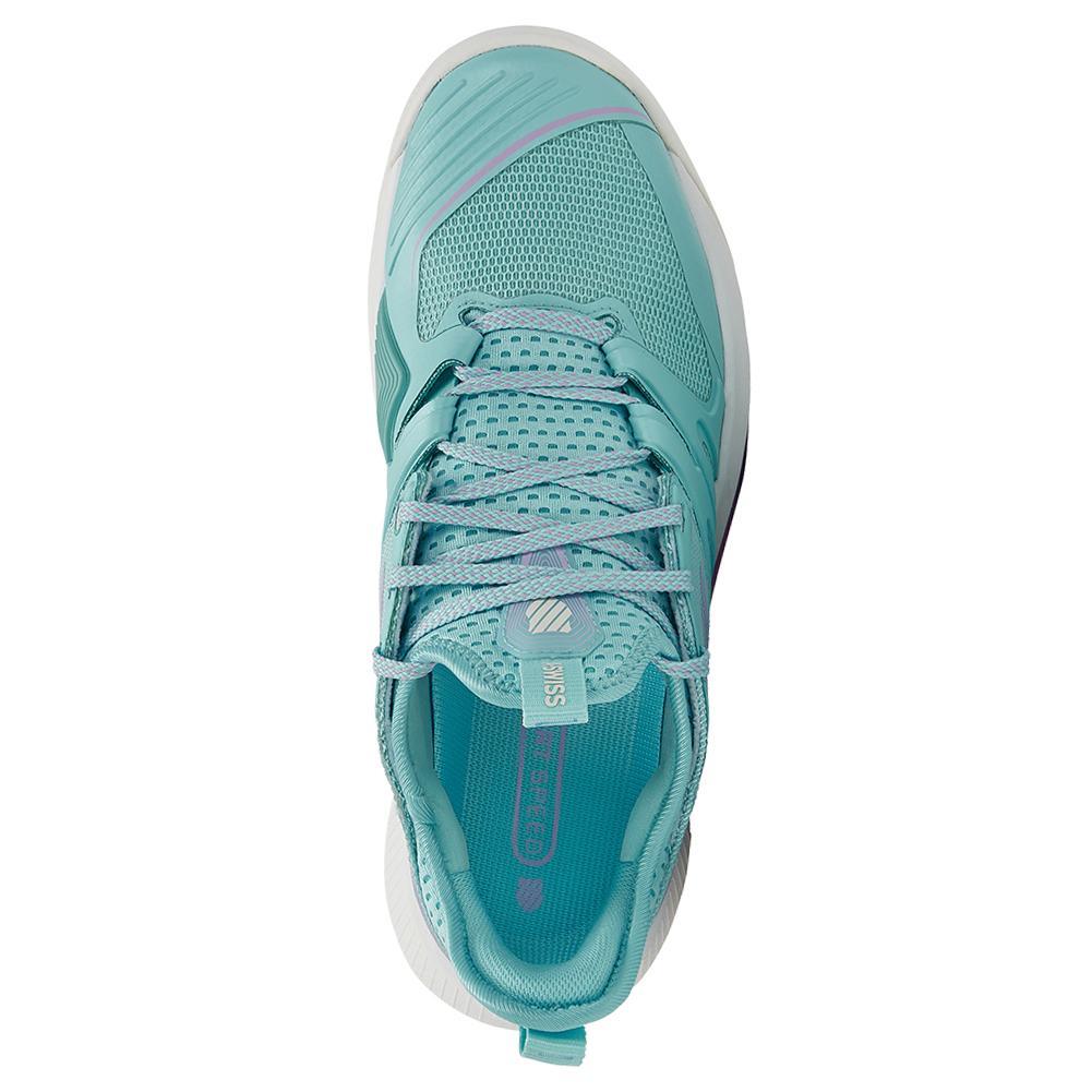Women's SpeedTrac Court Shoes Angel Blue and Brilliant White