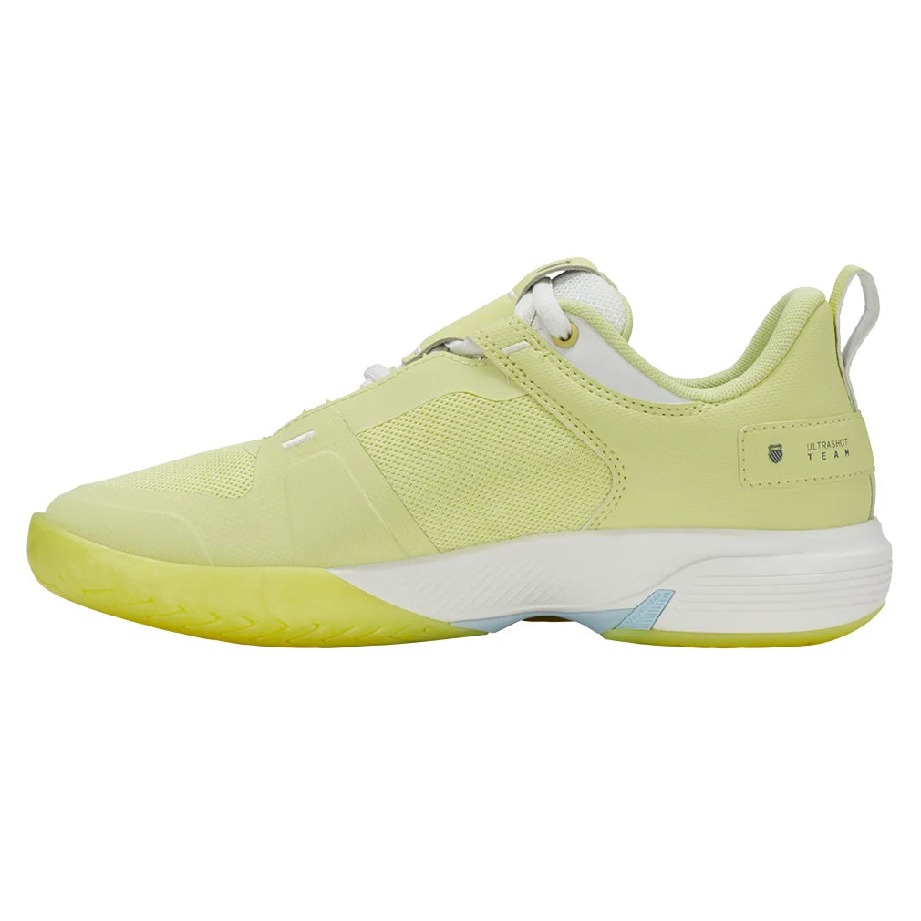 Women's Ultrashot Team Shoes Luminary Green and Blanc de Blanc