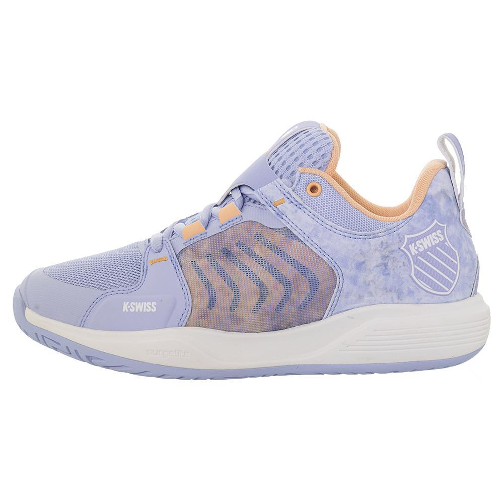 Women's Ultrashot Team Court Shoes Peach Fuzz and Star White