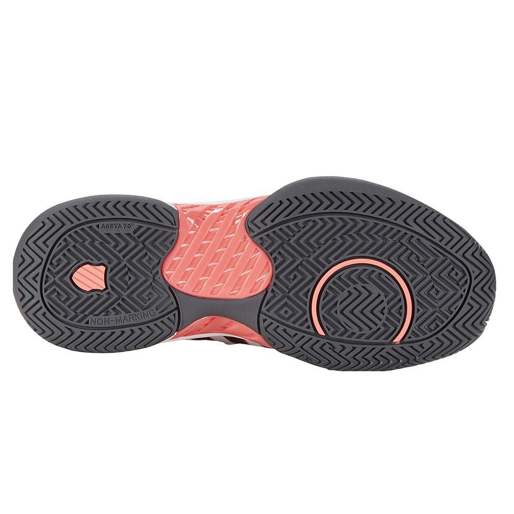 Women's Pickleball Supreme Court Shoes Asphalt and White