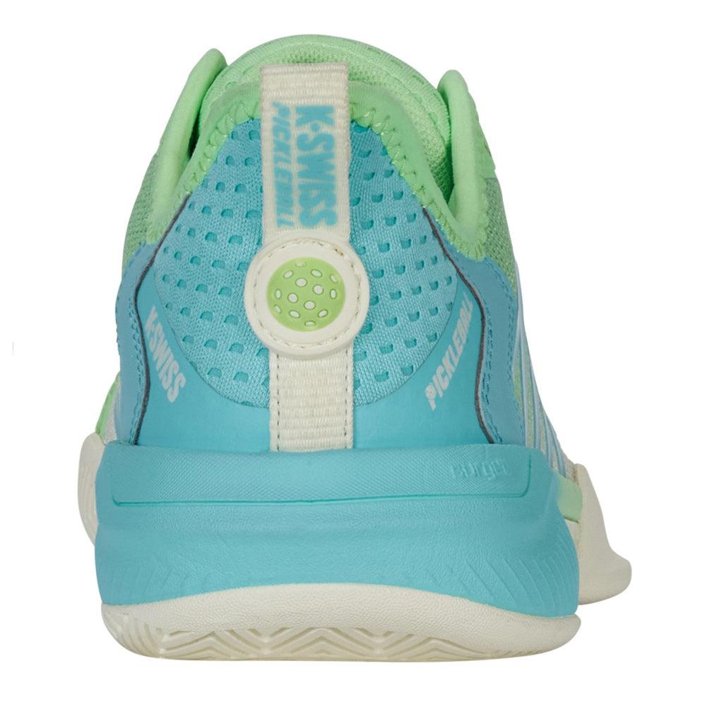 Women's Pickleball Supreme Court Shoes Egret and Patina Green