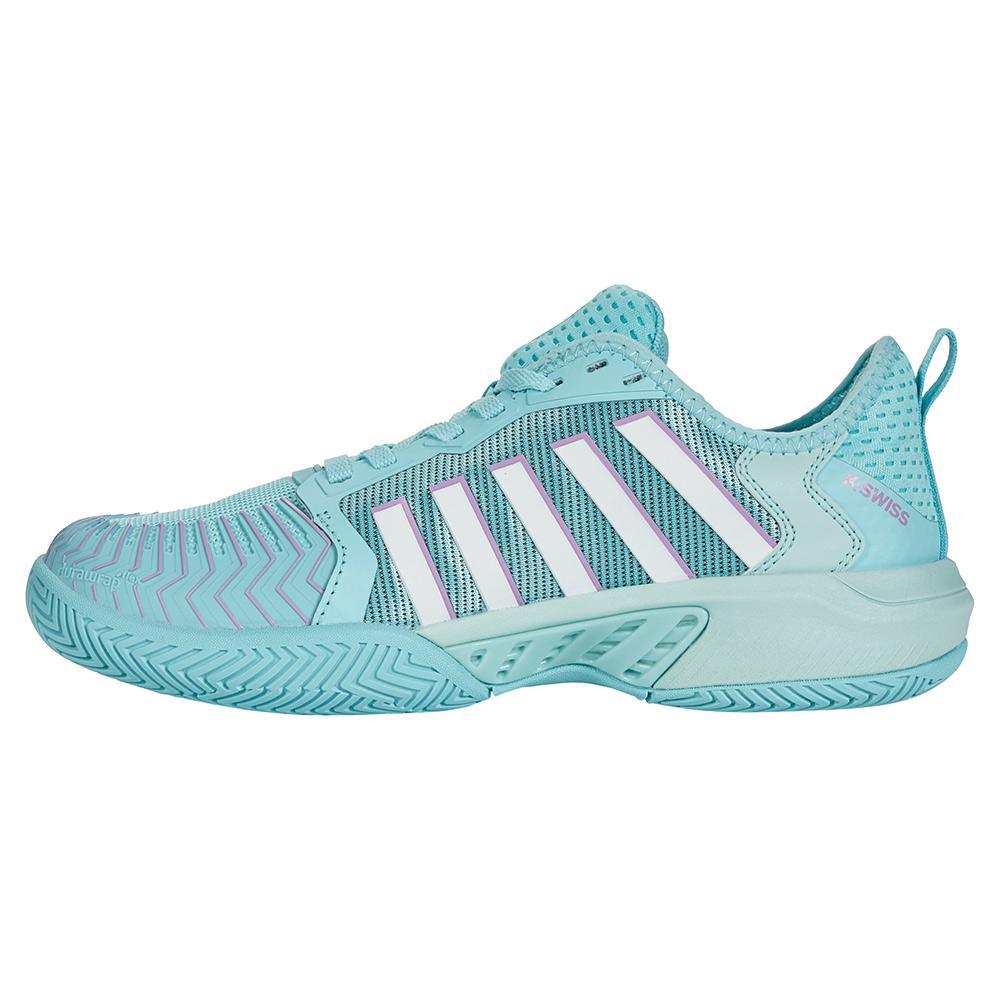 Women's Pickleball Supreme Court Shoes Angel Blue and Sheer Lilac