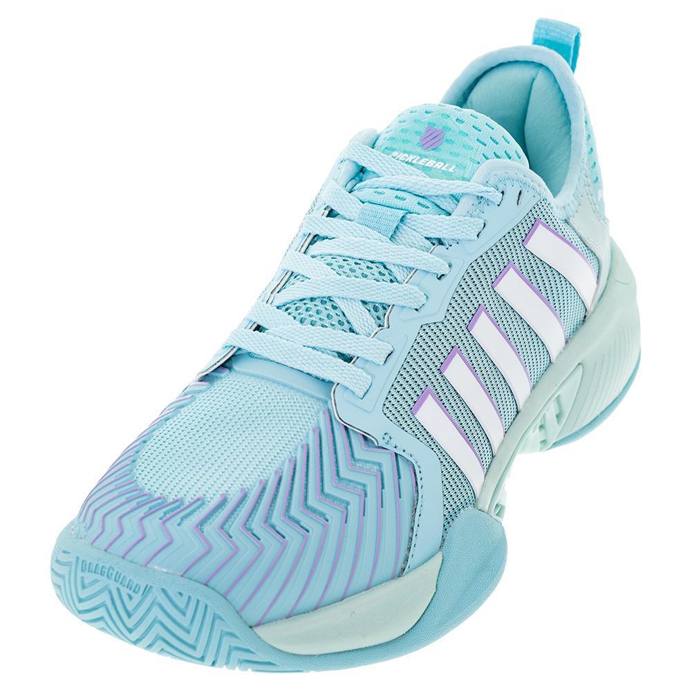 Women's Pickleball Supreme Court Shoes Angel Blue and Sheer Lilac