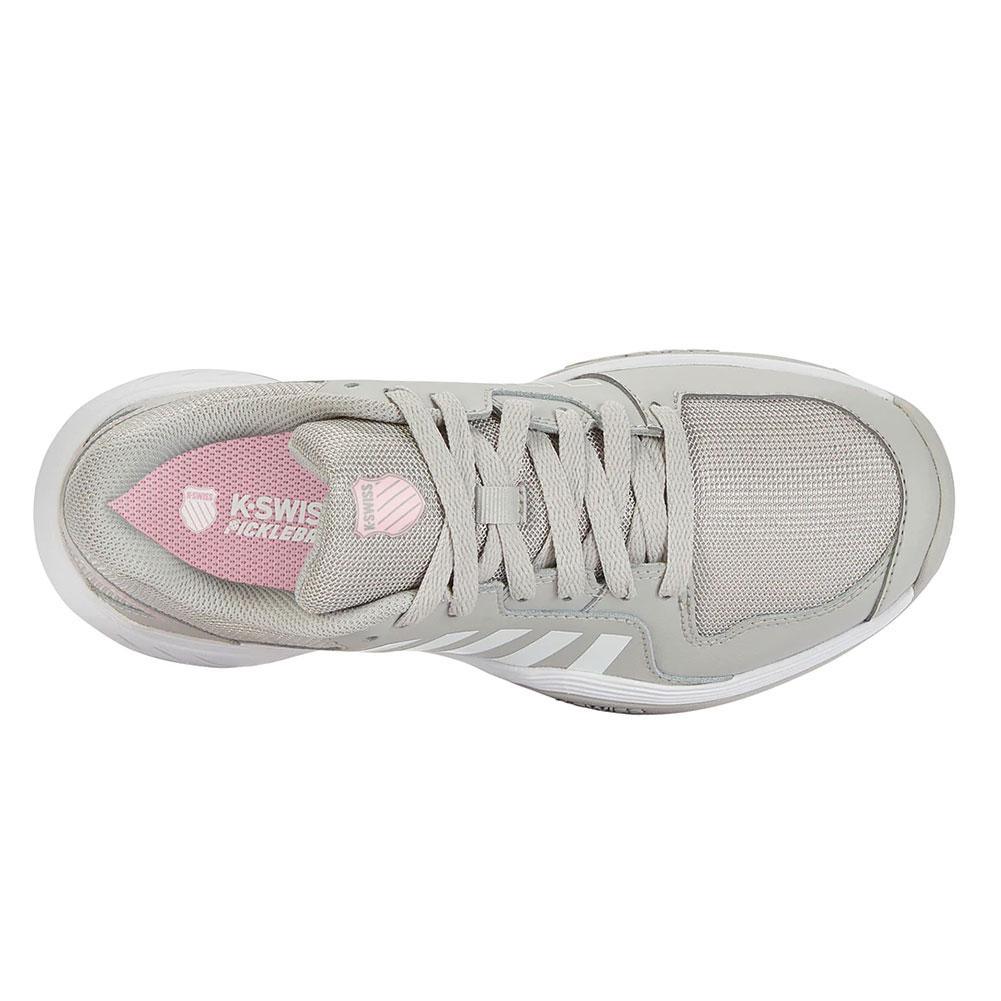 Women's Court Express Pickleball Court Shoes Vapor Blue and White