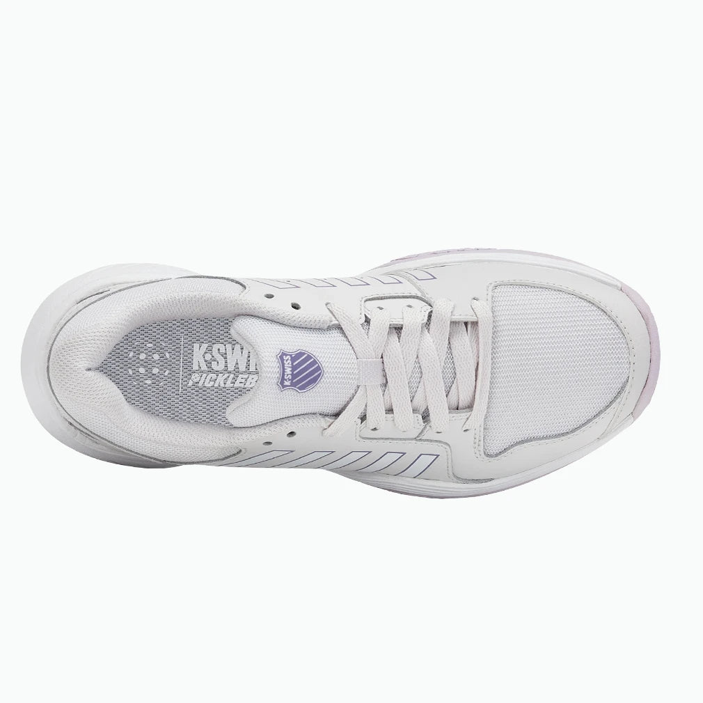 Women's Court Express Pickleball Shoes Nimbus Cloud and White