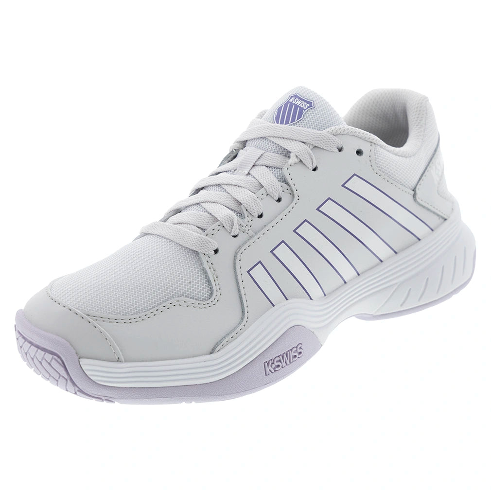 Women's Court Express Pickleball Shoes Nimbus Cloud and White